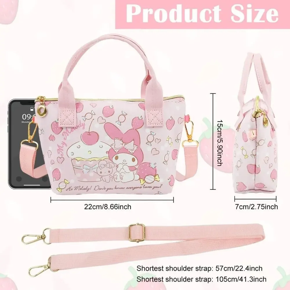 Sanrio My Melody Pink Handbag and Crossbody Bag